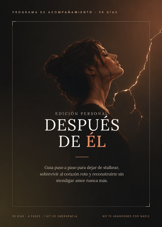 Después de Él: El Protocolo de 30 Días para Dejar de Sufrir por Amor